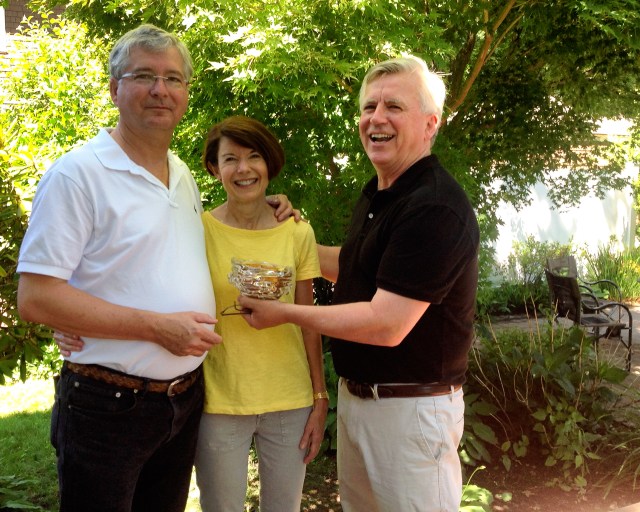 I hereby present you ...